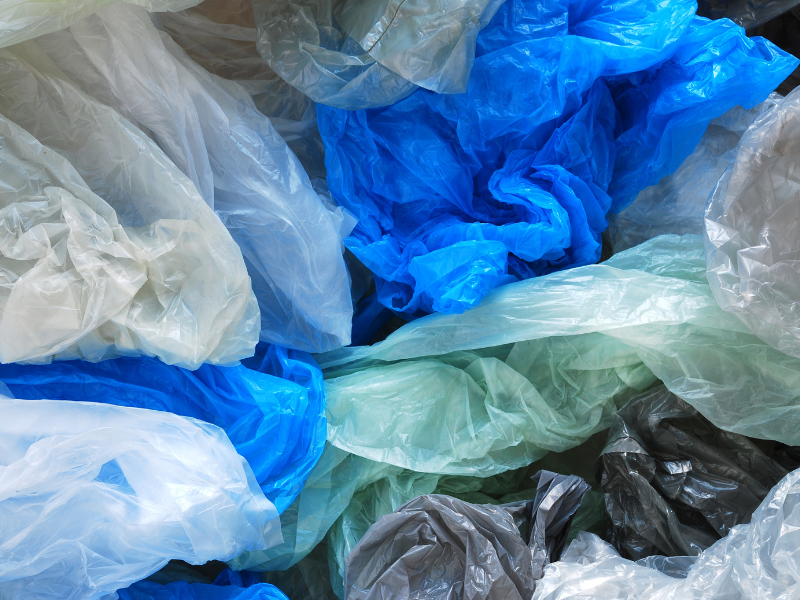 Image of lots of plastic bags