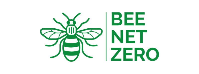 Bee Net Zero logo