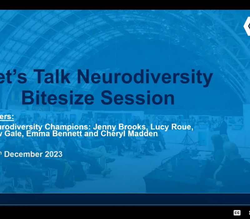 Picture of colleagues on Teams call for the Let's Talk Neurodiversity and How to Support Others in the Workplace virtual session Picture of colleagues on Teams call for the Let's Talk Neurodiversity and How to Support Others in the Workplace virtual session