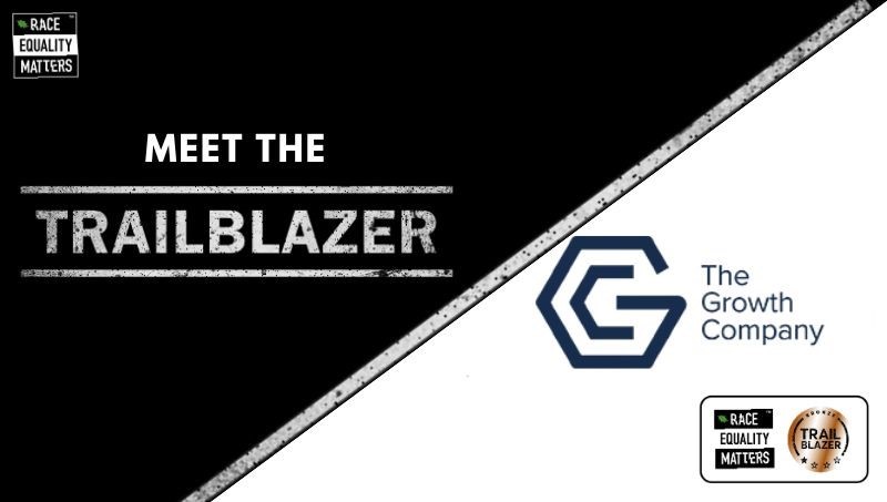 Race Equality Matters meet the trailblazer card with the Growth Company logo